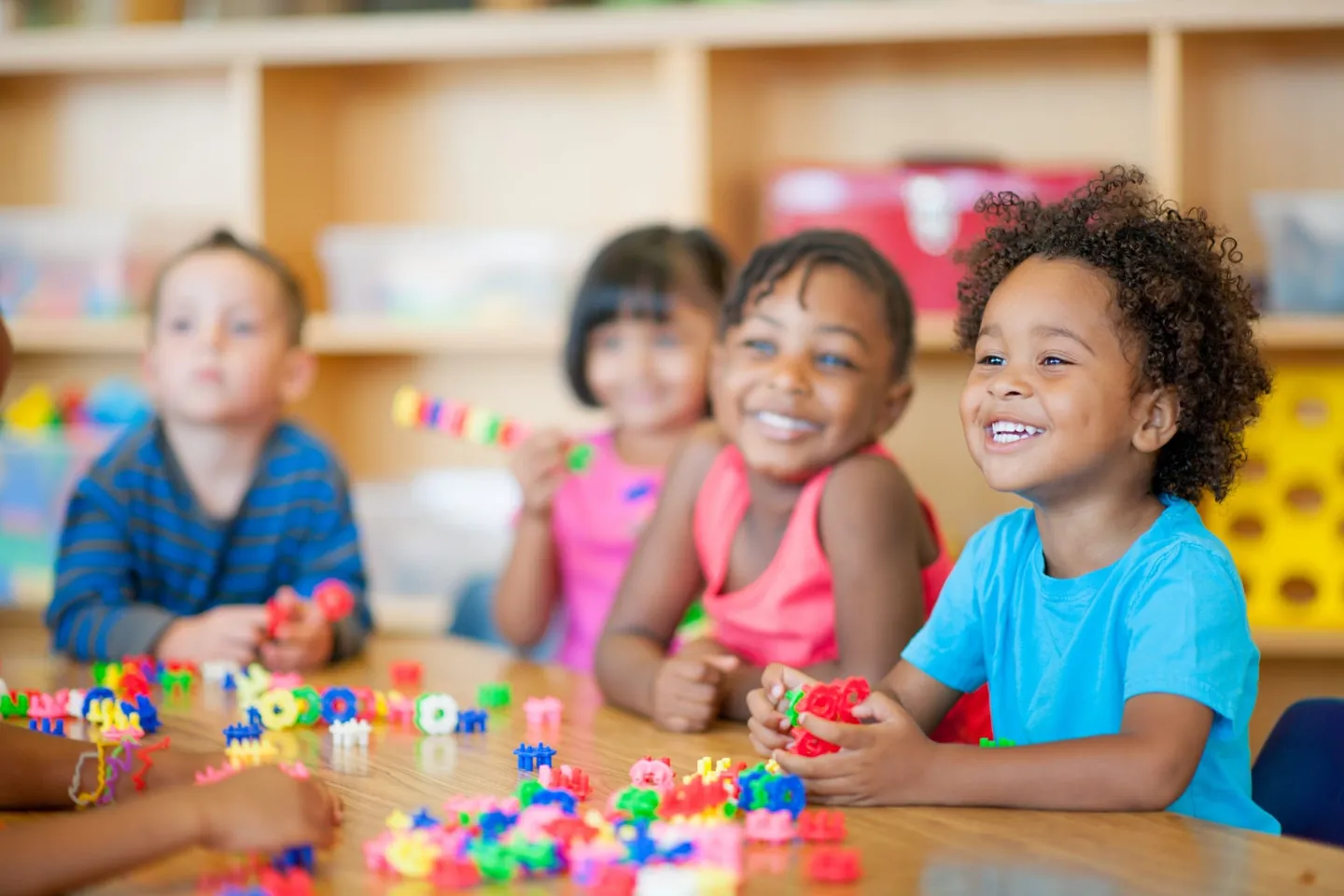 Bright, welcoming children's therapy room at Ethos Wellness