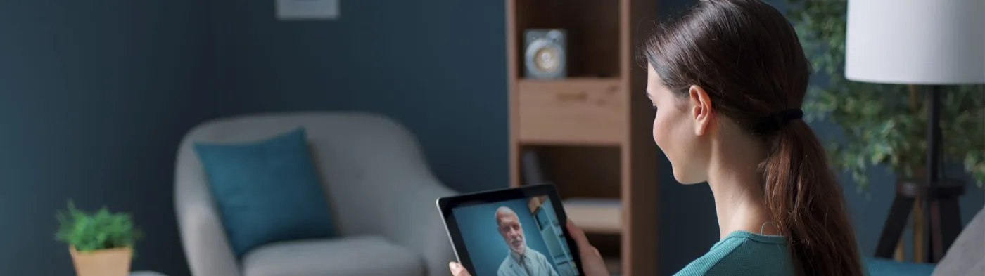 Virtual therapy session at Ethos Wellness